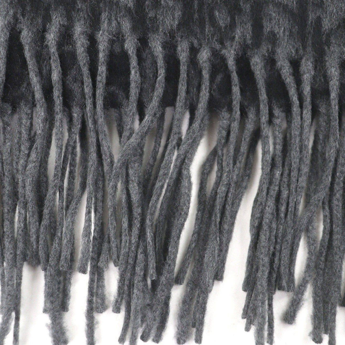 Dior Homme Silk 100% Oblique Logo All Over Pattern Large Shawl Fringe Scarf
