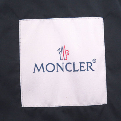 Moncler Keralle Giubbotto Logo Patch Hooded Tricolor Nylon Jacket Navy 4