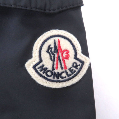 Moncler Keralle Giubbotto Logo Patch Hooded Tricolor Nylon Jacket Navy 4