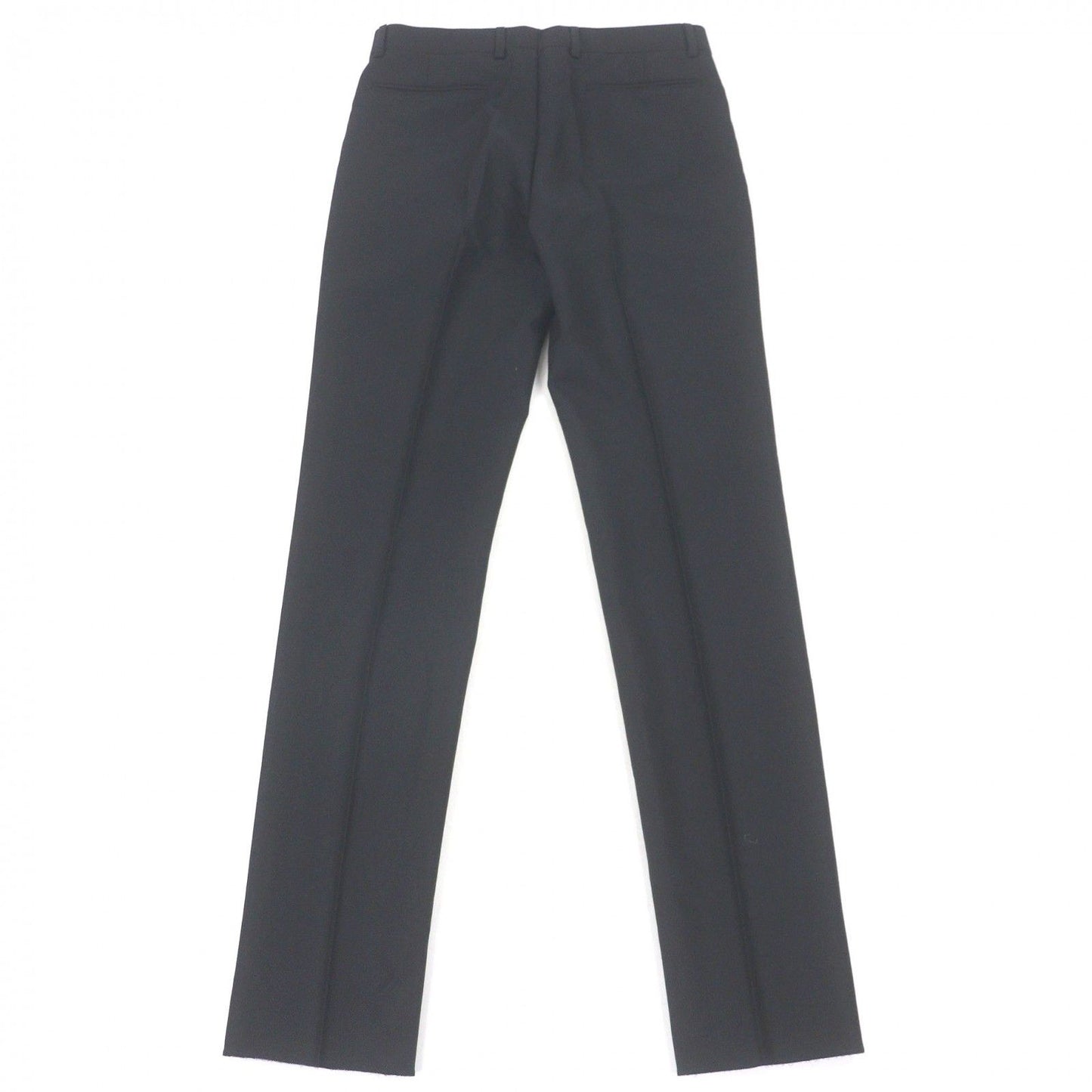 Dior Homme Wool Mohair Pleated Trousers Pants Black 46