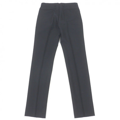 Dior Homme Wool Mohair Pleated Trousers Pants Black 46