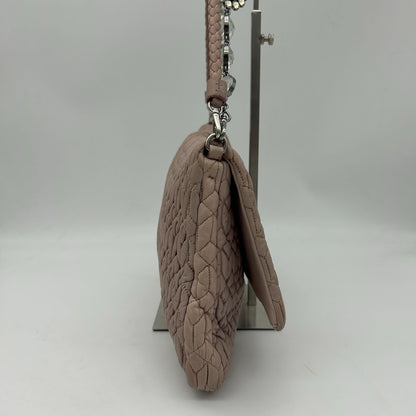Miu Miu Nappa Crystal Matelasse Leather Bag Pink — view 3
