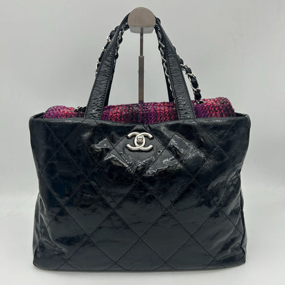 Chanel Handbag Quilted CC Logo Portobello 2-Way Chain Tote — view 2