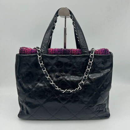 Chanel Handbag Quilted CC Logo Portobello 2-Way Chain Tote — view 3