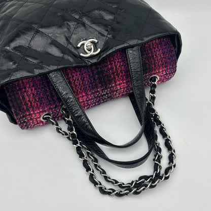 Chanel Handbag Quilted CC Logo Portobello 2-Way Chain Tote — view 6