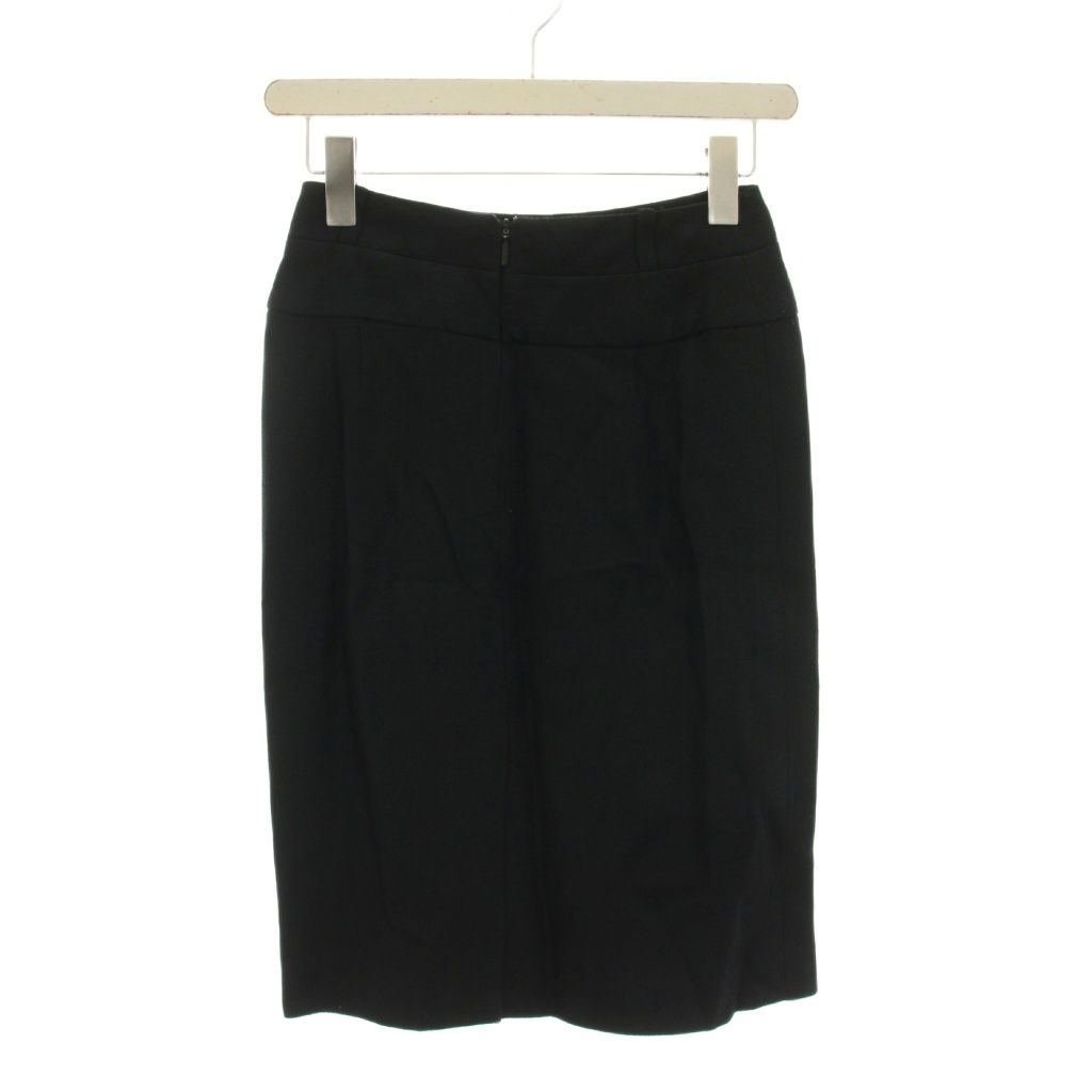 Gucci Suit Set Top and Bottom Tailored Jacket Tight Skirt Knee Length 36 Black