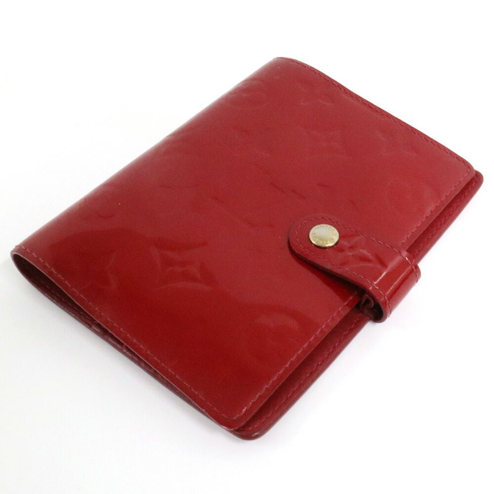 Louis Vuitton Monogram Vernis Agenda PM Pomme D'amour Notebook Cover — view 3