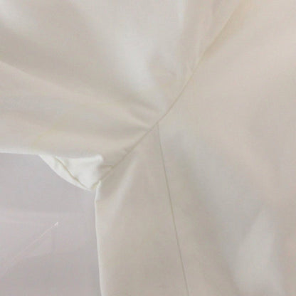 Dior Shirt Blouse Corduroy Patch Sequin Long Sleeve 34 White