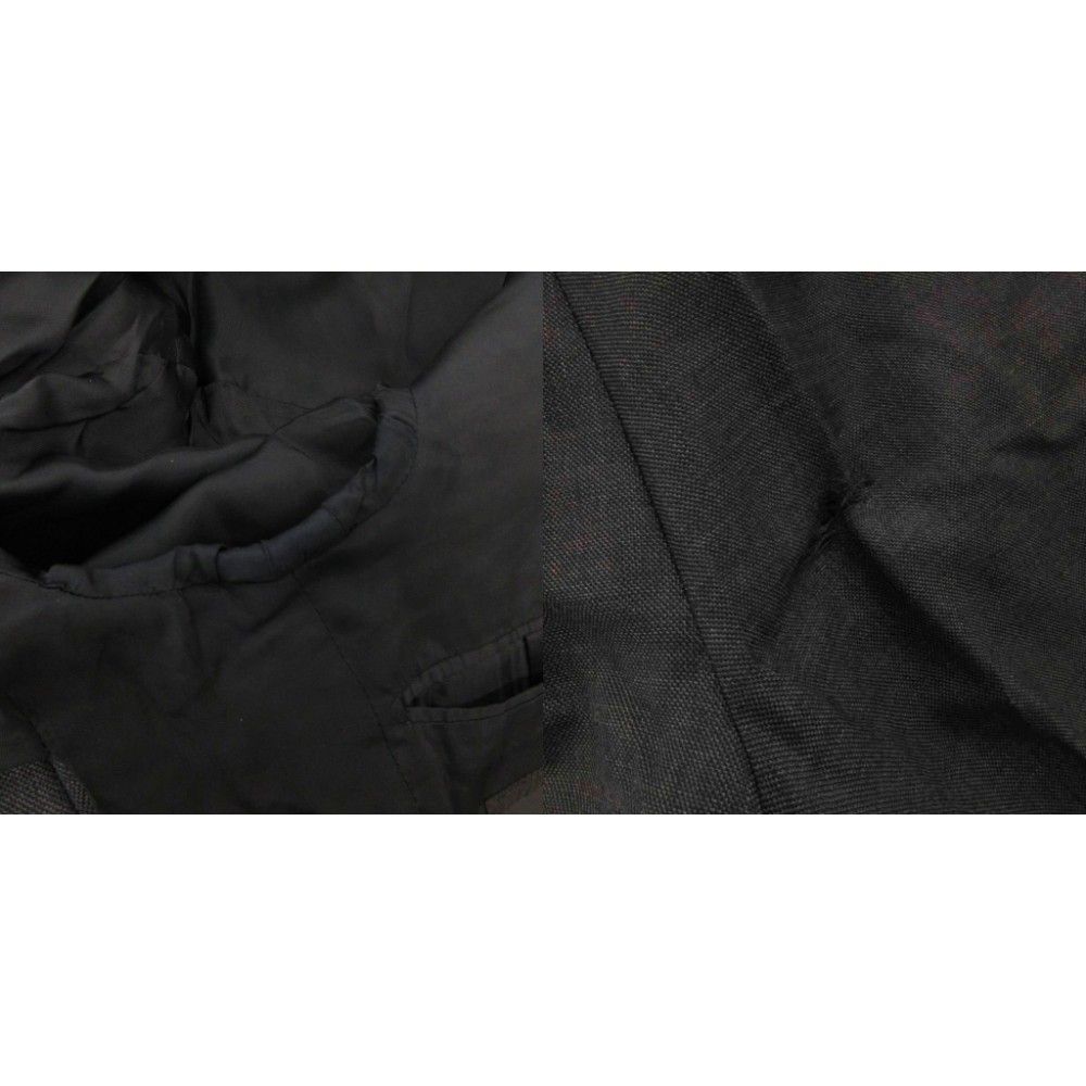 Prada Suit Set Business Single Jacket Pants Silk Blend Mohair Gray
