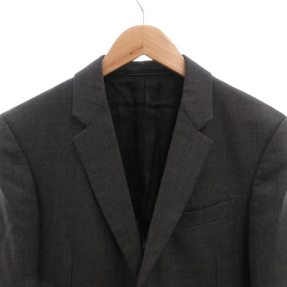 Prada Suit Set Business Single Jacket Pants Silk Blend Mohair Gray