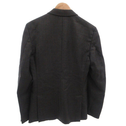 Prada Suit Set Business Single Jacket Pants Silk Blend Mohair Gray