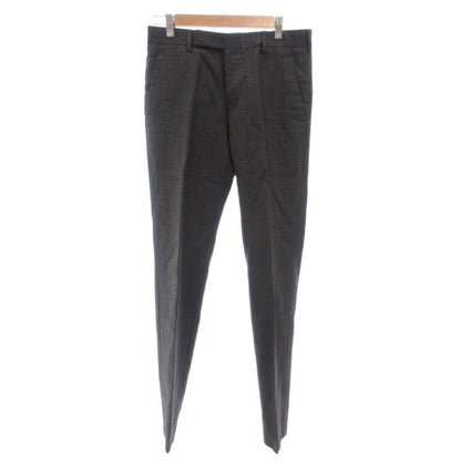 Prada Suit Set Business Single Jacket Pants Silk Blend Mohair Gray