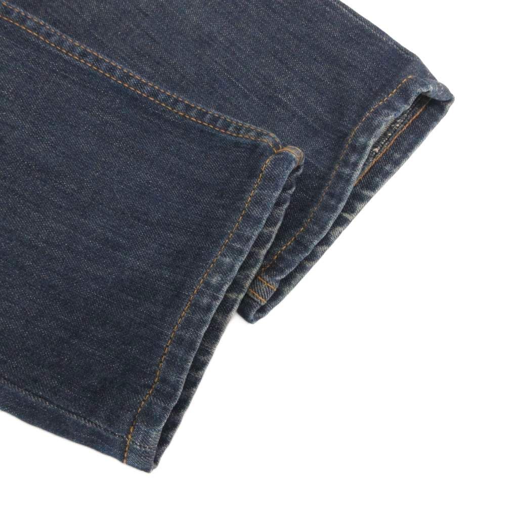 Prada Denim Pants Jeans Straight Logo 32 Indigo