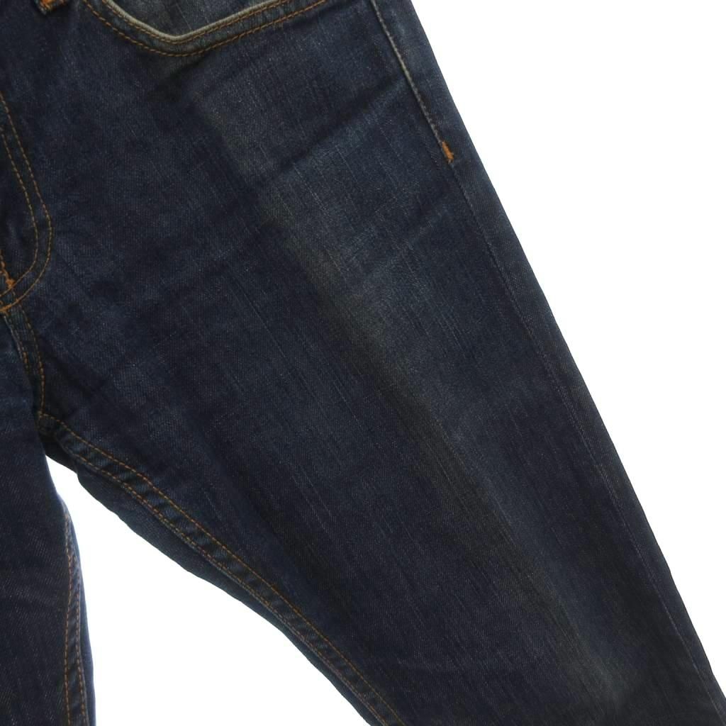 Prada Denim Pants Jeans Straight Logo 32 Indigo
