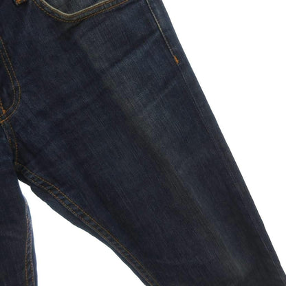 Prada Denim Pants Jeans Straight Logo 32 Indigo