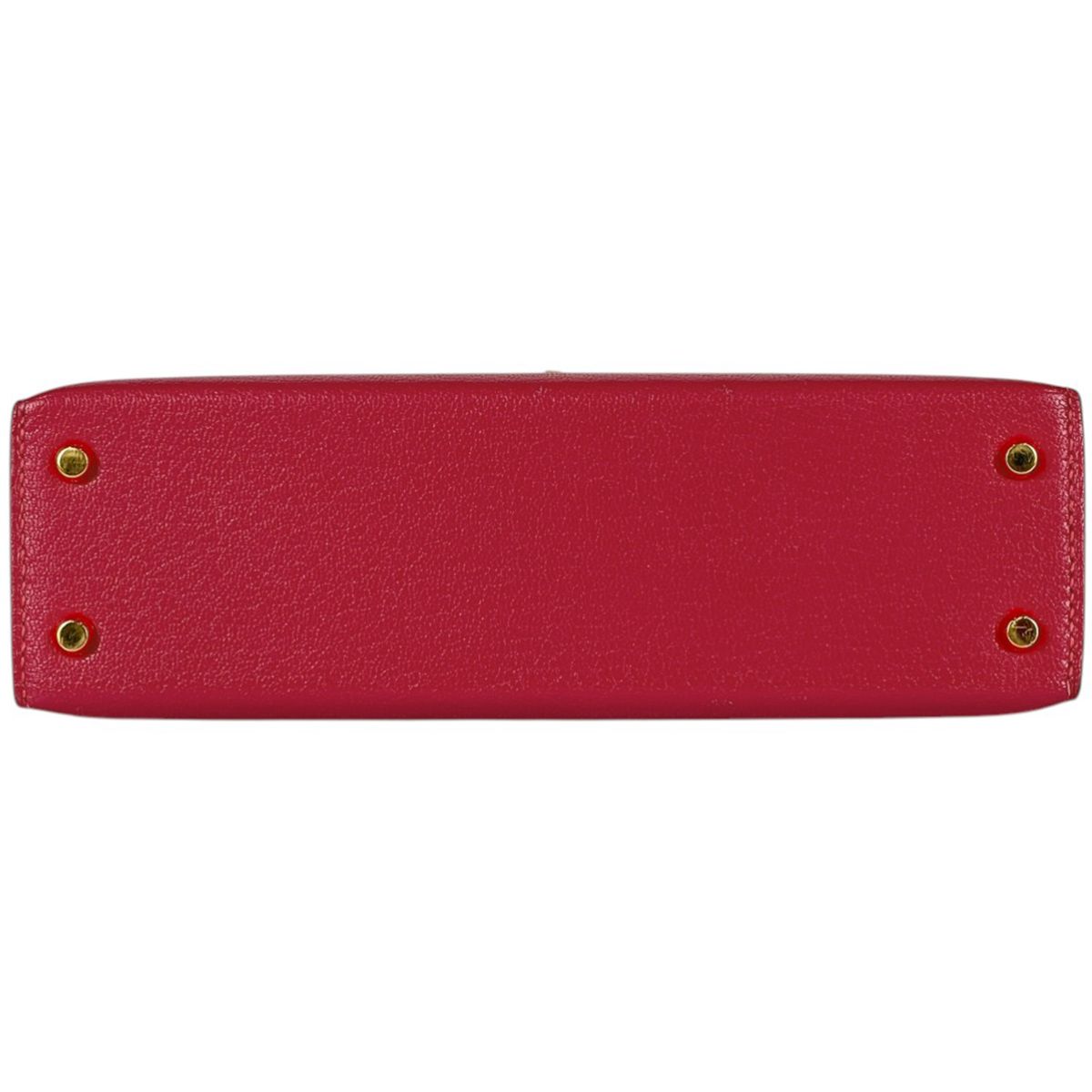 Hermes Kelly 20 2-Way Shoulder Bag Sellier Mini 2 Chevre Rose