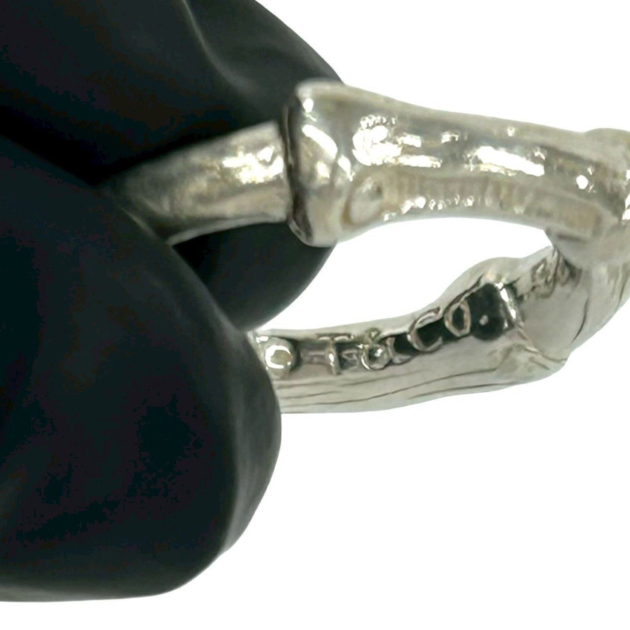 Tiffany & Co Bamboo 925 Sterling Silver Ring 0409 — view 4