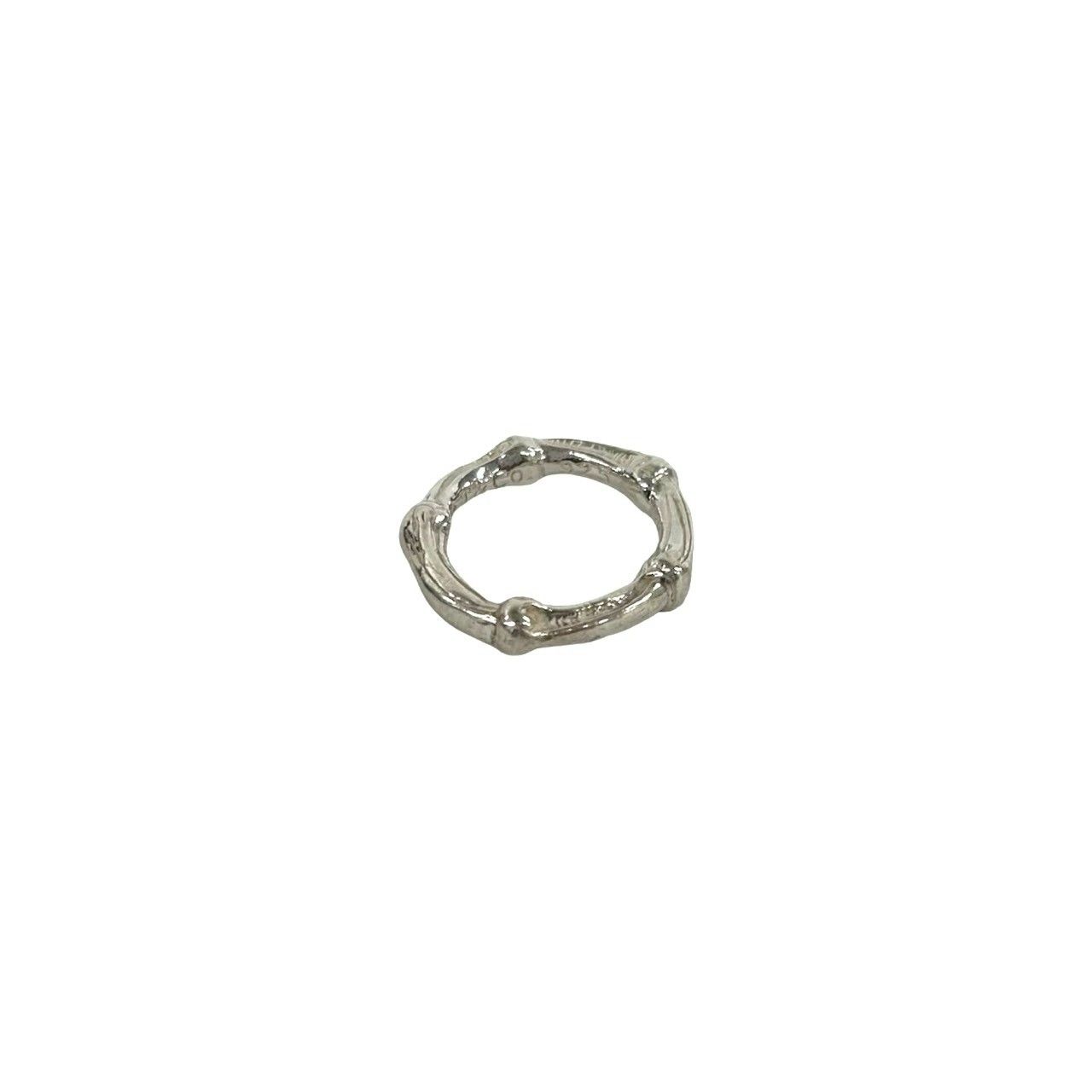 Tiffany & Co Bamboo 925 Sterling Silver Ring 0409 — view 5