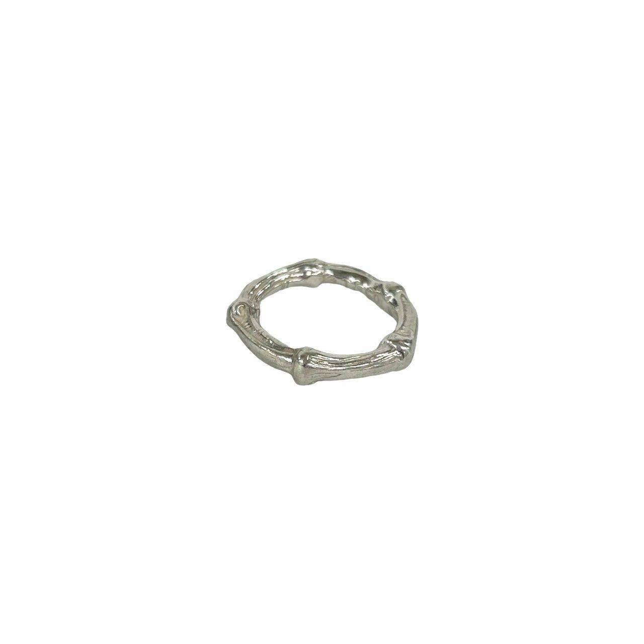 Tiffany & Co Bamboo 925 Sterling Silver Ring 0409 — view 7