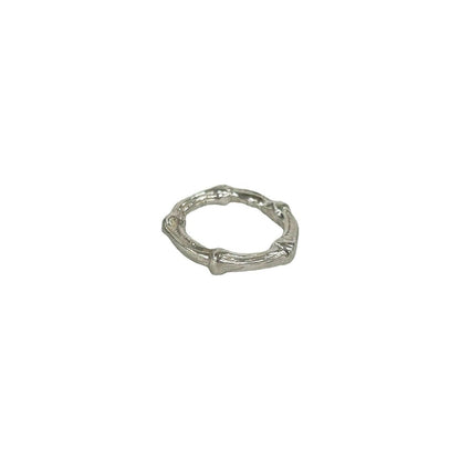 Tiffany & Co Bamboo 925 Sterling Silver Ring 0409 — view 7