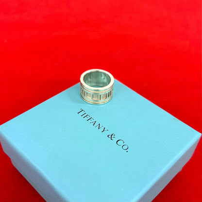 Tiffany & Co Atlas 925 Sterling Silver Ring 0407
