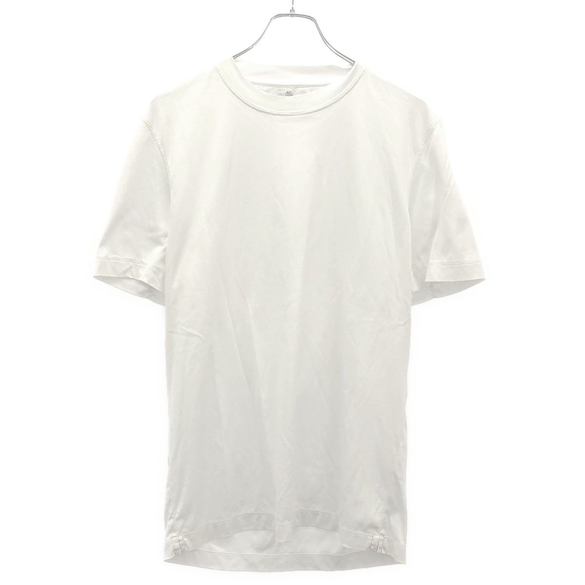 Brunello Cucinelli Regular Fit Crew Neck T-Shirt White 46