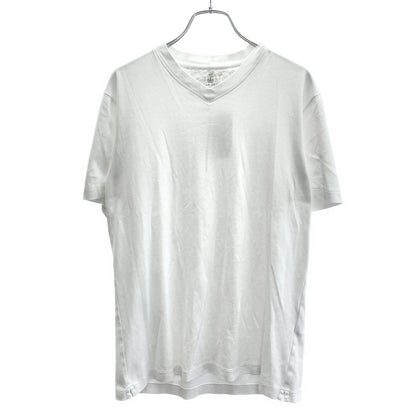 Brunello Cucinelli Slim Fit V-neck T-Shirt White