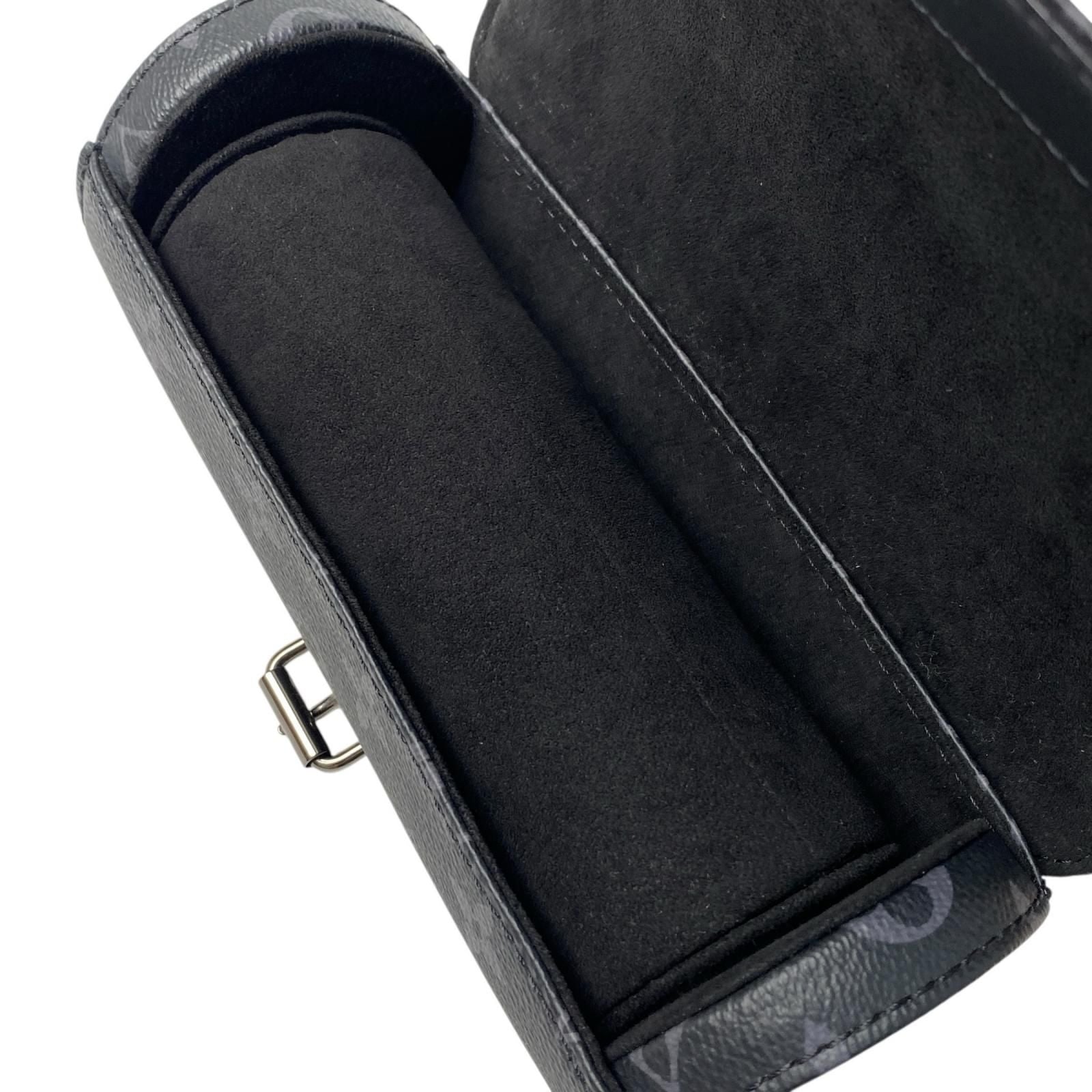 Louis Vuitton Etui 3 Montre Monogram Eclipse Watch Case — view 7