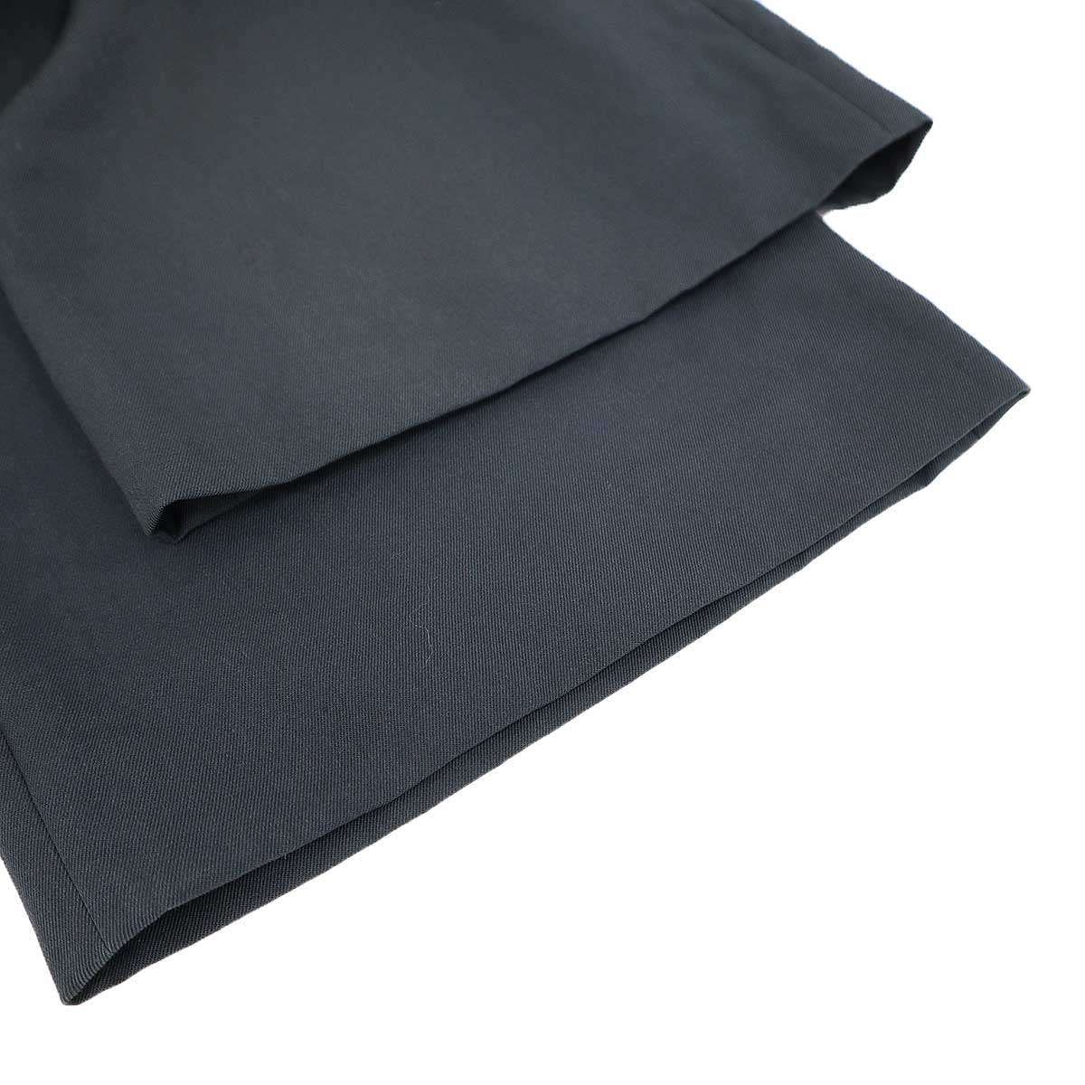 Celine by Phoebe Philo Waist Logo Wide Easy Trousers Pants 2 Charcoal 34