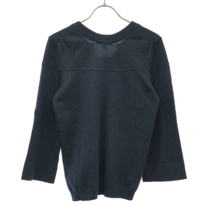 Louis Vuitton V-neck Cashmere Knit Sweater MM w Navy