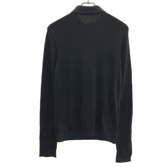 Loewe Open Back Silk Knit Sweater Black
