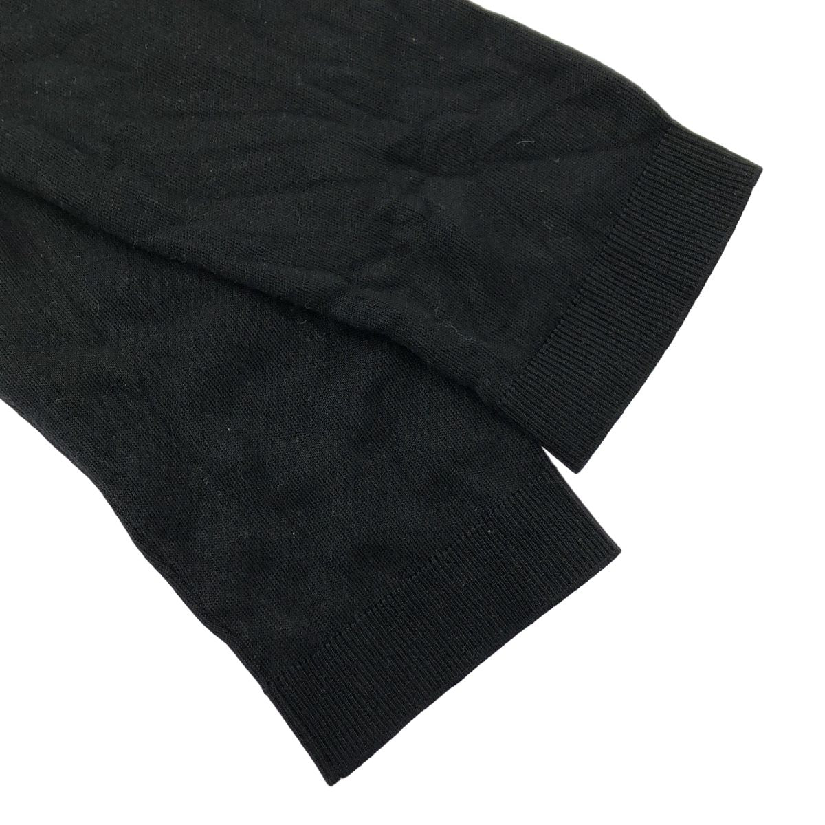 Loewe Open Back Silk Knit Sweater Black