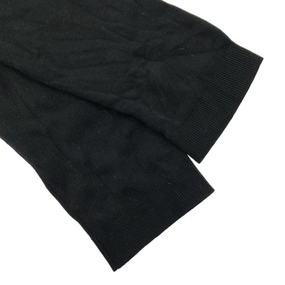Loewe Open Back Silk Knit Sweater Black