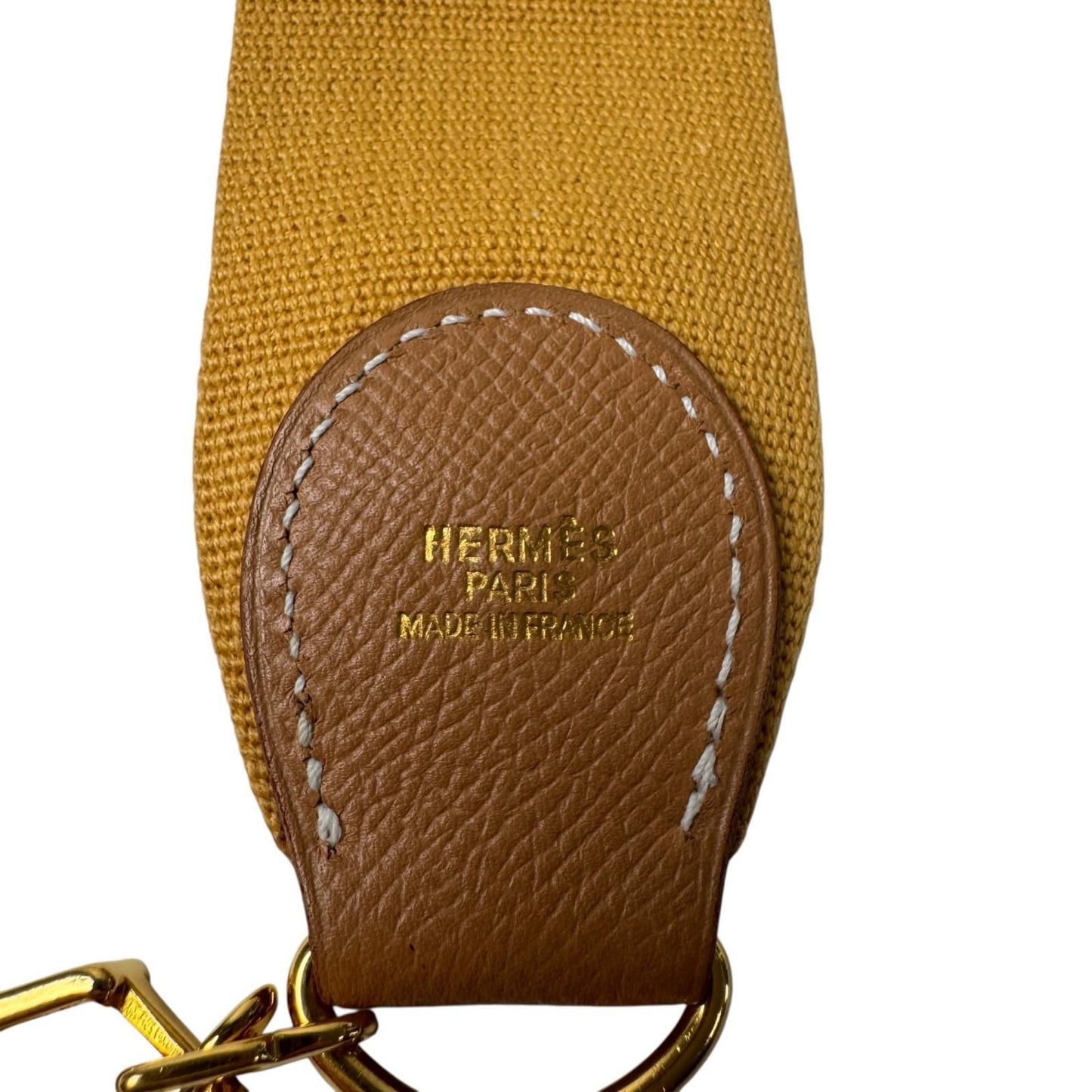 Hermes Shoulder Strap Gold — view 6