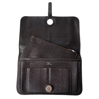 Hermes Dogon Duo GM Bifold Wallet with Coin Case Leather — view 7