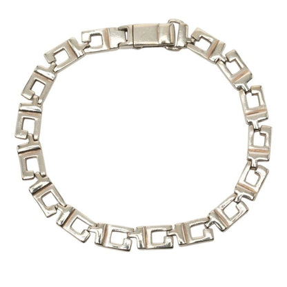 Gucci Glogo Chain Bracelet Silver
