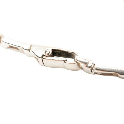 Gucci Glogo Chain Bracelet Silver