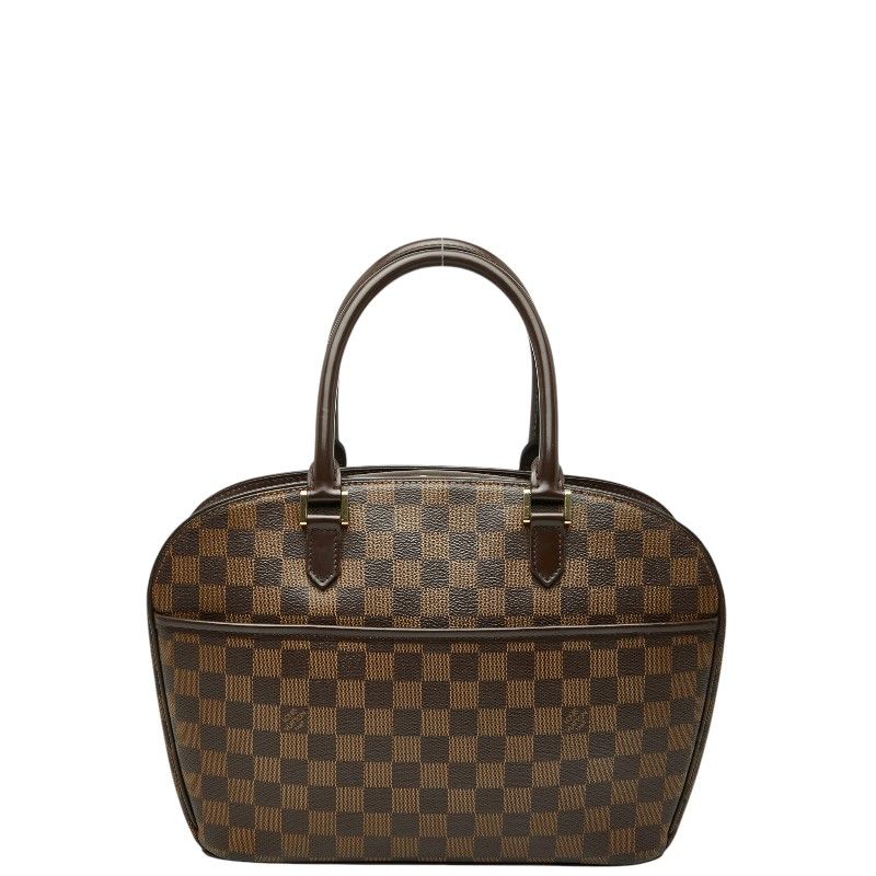 Louis Vuitton Damier Sarria Oriental Handbag Brown Leather
