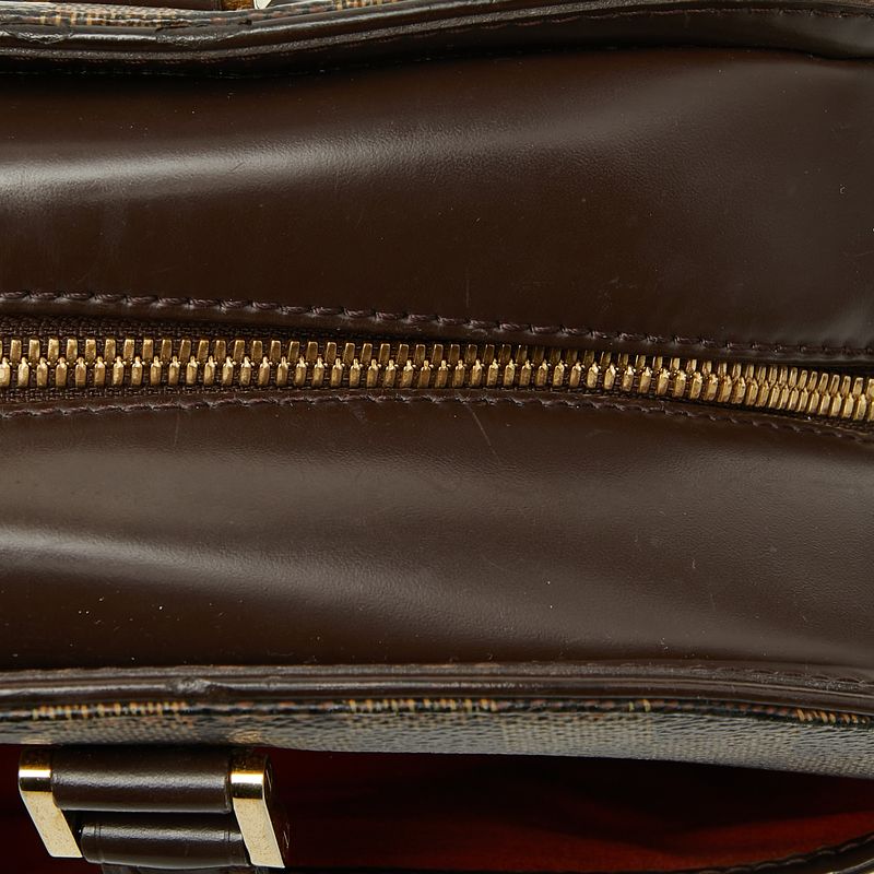 Louis Vuitton Damier Sarria Oriental Handbag Brown Leather