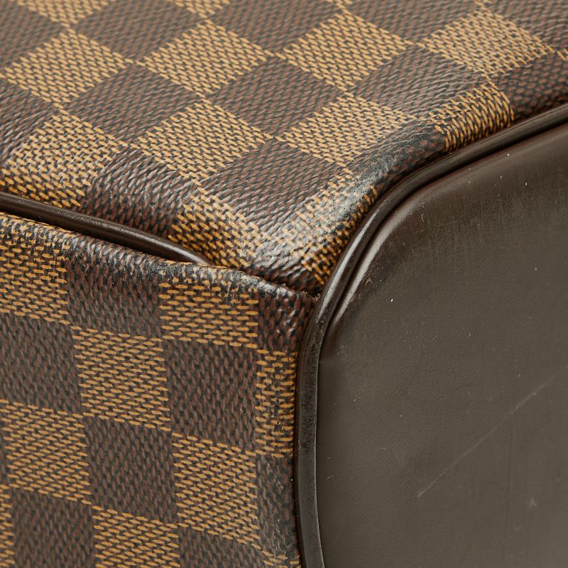 Louis Vuitton Damier Sarria Oriental Handbag Brown Leather