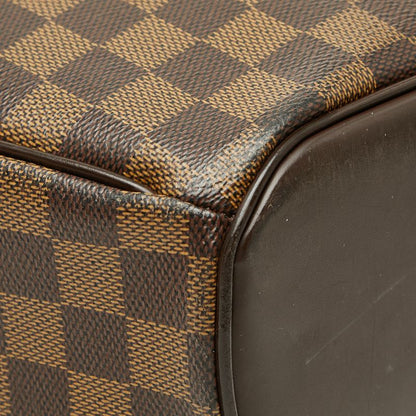 Louis Vuitton Damier Sarria Oriental Handbag Brown Leather