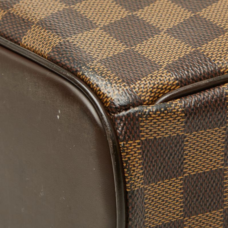 Louis Vuitton Damier Sarria Oriental Handbag Brown Leather