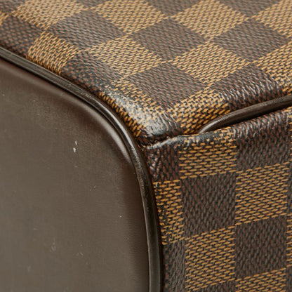 Louis Vuitton Damier Sarria Oriental Handbag Brown Leather