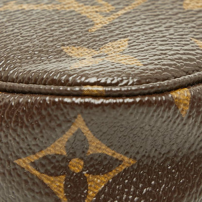 Louis Vuitton Monogram Mini Pochette Accessoire T&b Pouch Mini Handbag Brown