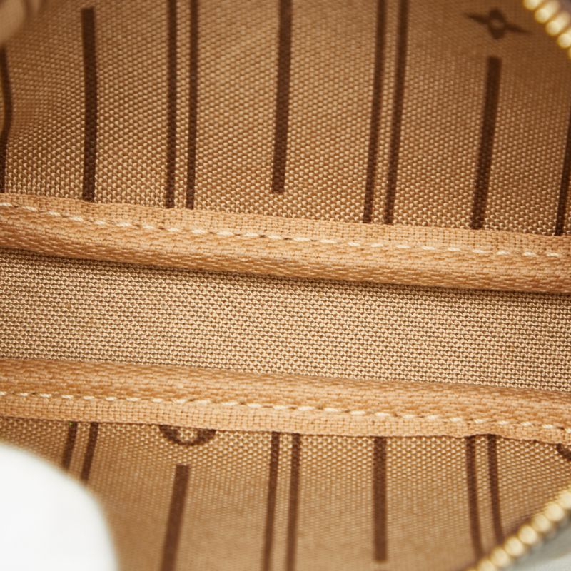 Louis Vuitton Monogram Mini Pochette Accessoire T&b Pouch Mini Handbag Brown