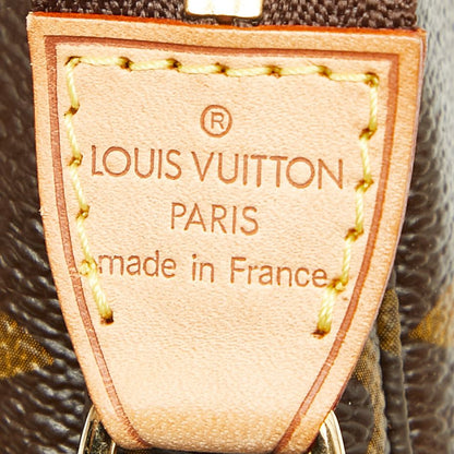 Louis Vuitton Monogram Mini Pochette Accessoire T&b Pouch Mini Handbag Brown
