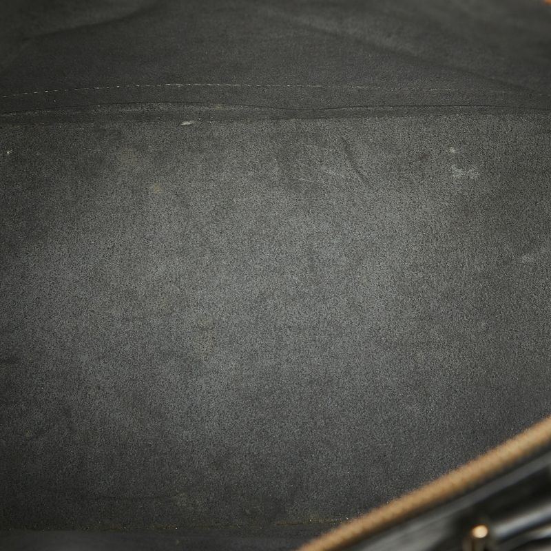 Louis Vuitton Epi Alma Shoulder Bag Noir Black Leather