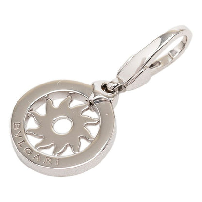 Bvlgari Tondosan Pendant Top Charm 18k White Gold