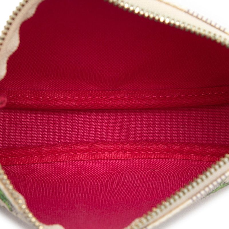 Louis Vuitton Damier Azur Vivienne Mini Pochette Pouch Mini Chain Handbag White
