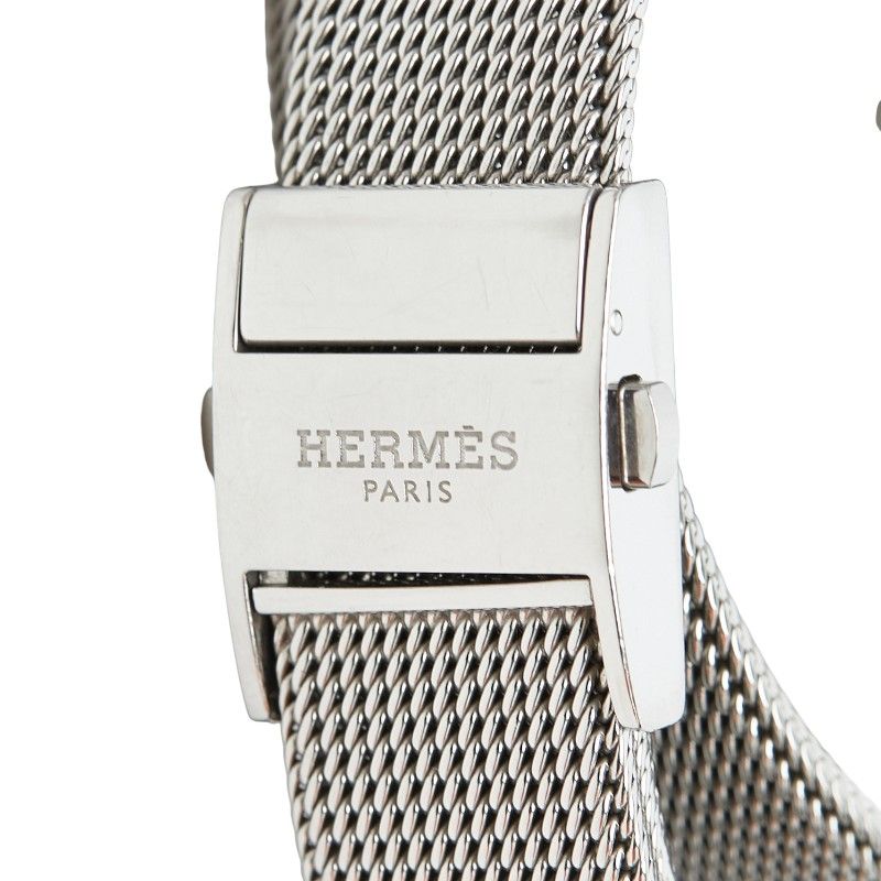 Hermes Cape Cod Milanese Watch Silver Stainless Steel